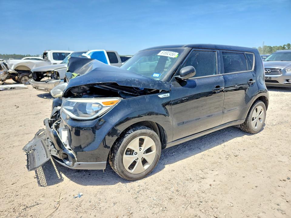 2015 Kia Soul მანქანა იყიდება აუქციონზე, vin: KNDJP3A54F7200505, აუქციონის ნომერი: 61892456