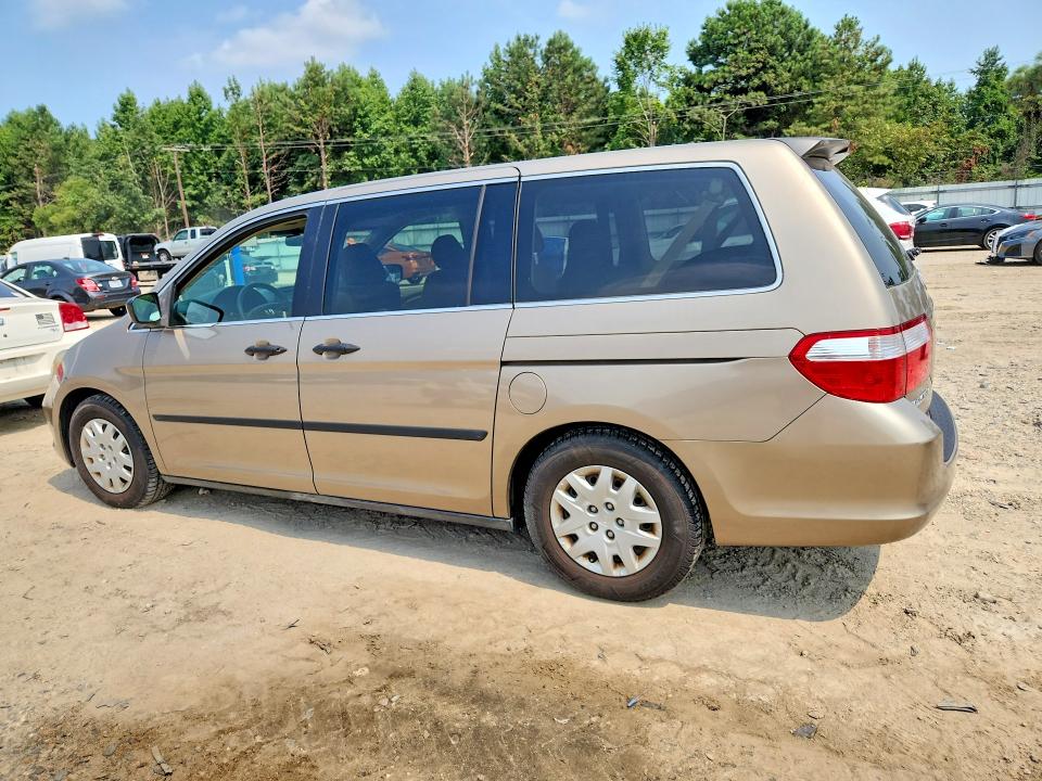 2006 Honda Odyssey მანქანა იყიდება აუქციონზე, vin: 5FNRL38246B039559, აუქციონის ნომერი: 62383456