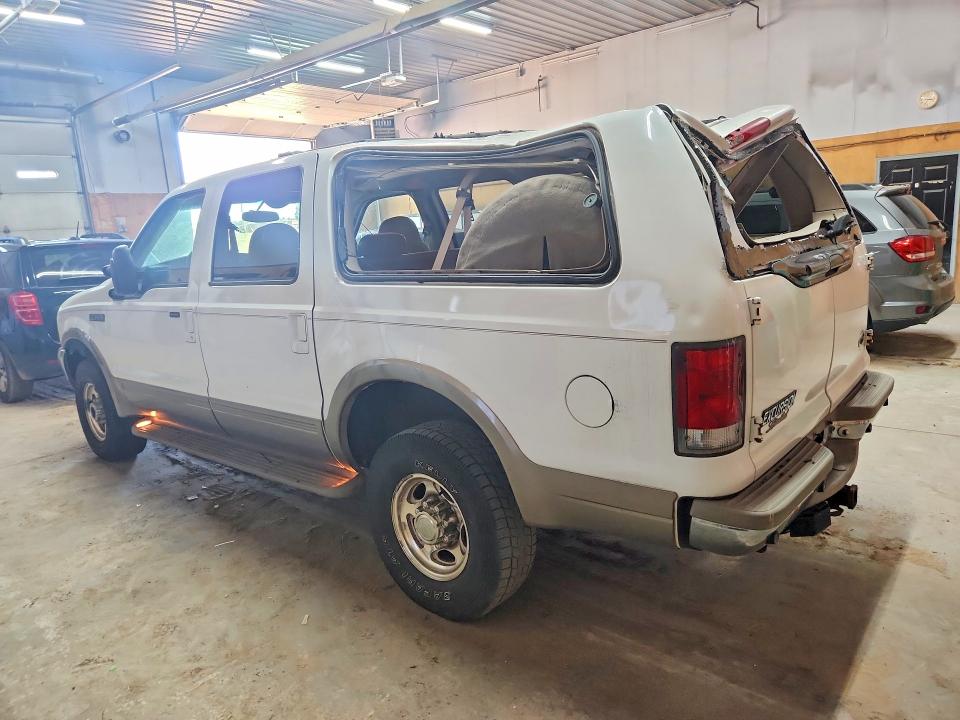 2001 Ford Excursion მანქანა იყიდება აუქციონზე, vin: 1FMNU43S41EA39687, აუქციონის ნომერი: 59677026