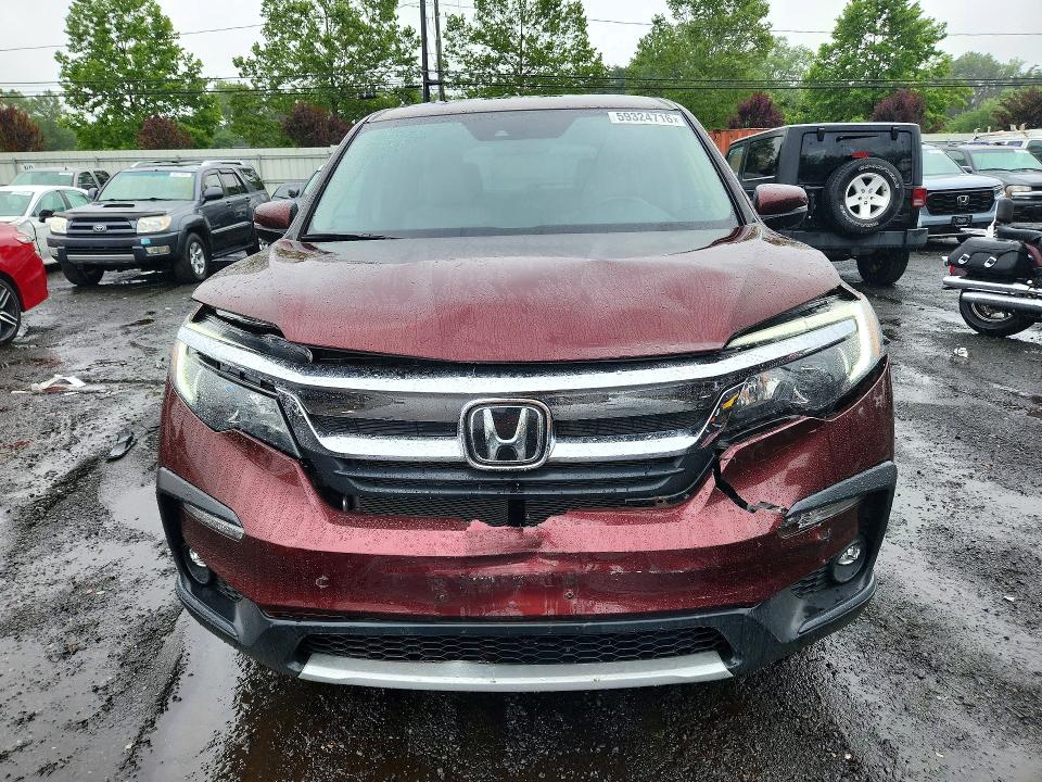 59324716 :رقم المزاد ، 5FNYF6H59MB017374 vin ، 2021 Honda Pilot مزاد بيع