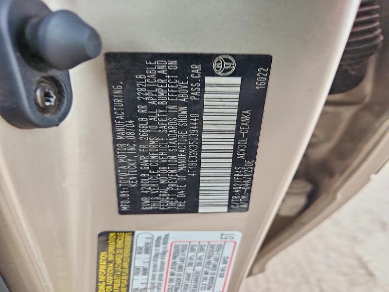 59792286 :رقم المزاد ، 4T1BE32K35U394440 vin ، 2005 Toyota Camry مزاد بيع