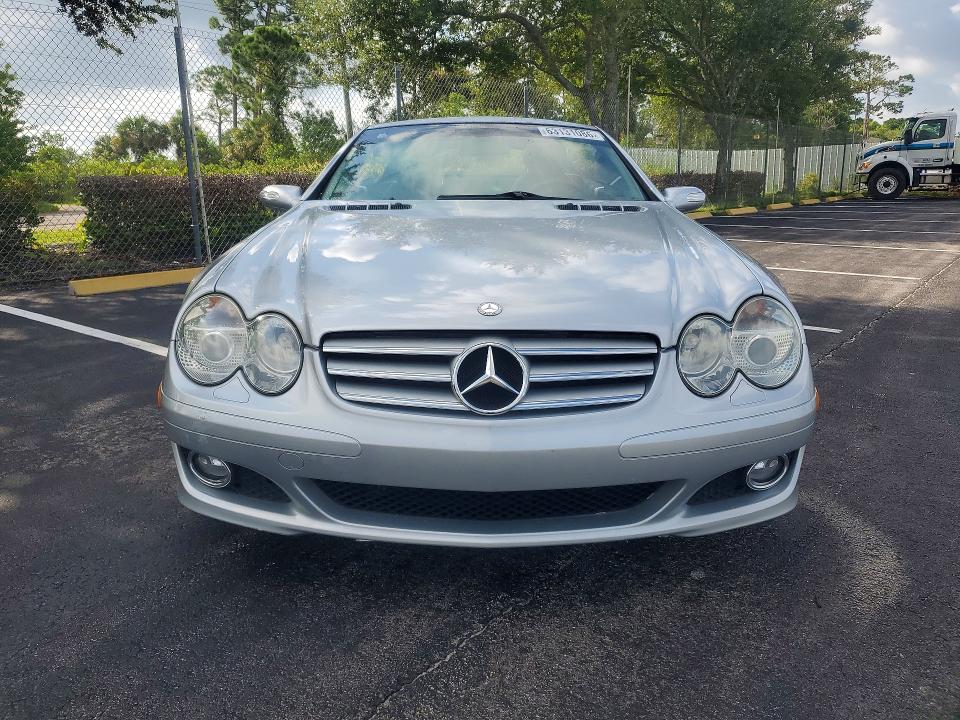 63131086 :رقم المزاد ، WDBSK71F97F133652 vin ، 2007 Mercedes-benz Sl مزاد بيع