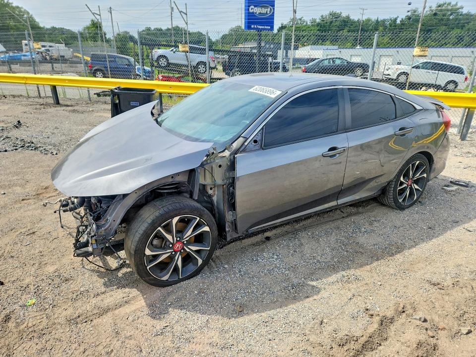 62065896 :رقم المزاد ، 2HGFC1E53JH706812 vin ، 2018 Honda Civic مزاد بيع