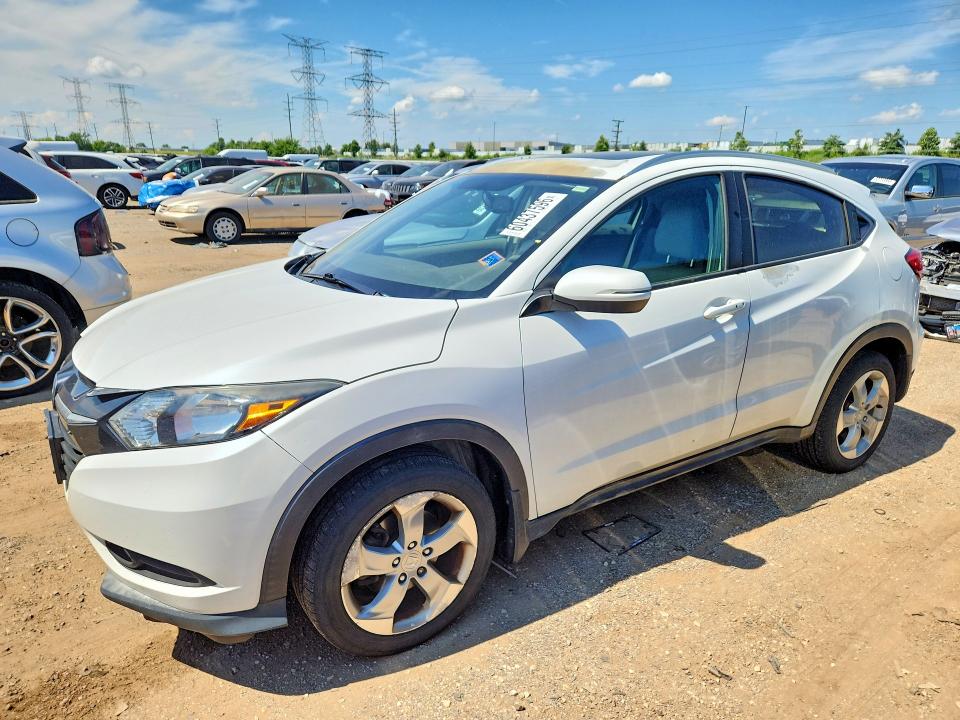 2016 Honda Hr-v მანქანა იყიდება აუქციონზე, vin: 3CZRU6H7XGM756937, აუქციონის ნომერი: 60437596