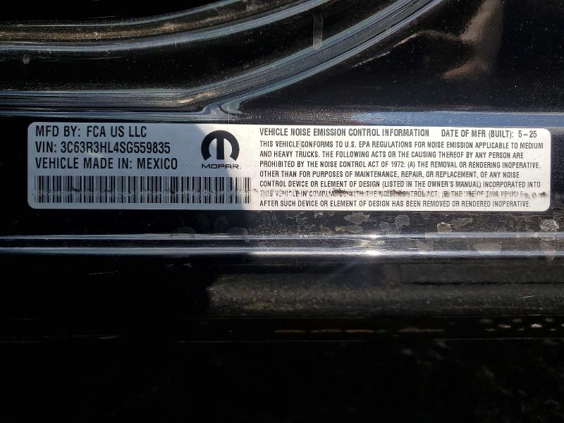Продаж на аукціоні авто 2025 Ram 3500, vin: 3C63R3HL4SG559835, номер лоту: 62898346