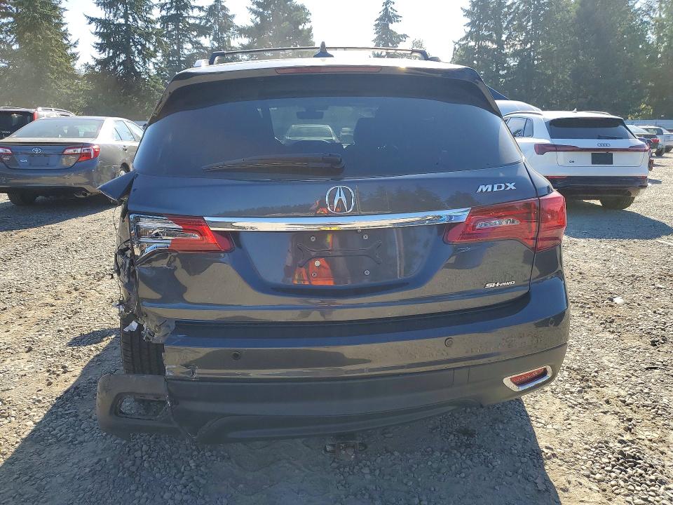 2016 Acura Mdx მანქანა იყიდება აუქციონზე, vin: 5FRYD4H96GB048288, აუქციონის ნომერი: 62704906