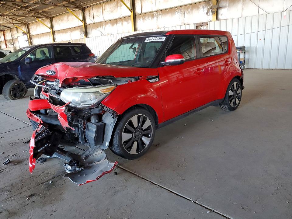 2015 Kia Soul მანქანა იყიდება აუქციონზე, vin: KNDJX3A55F7777818, აუქციონის ნომერი: 59719486
