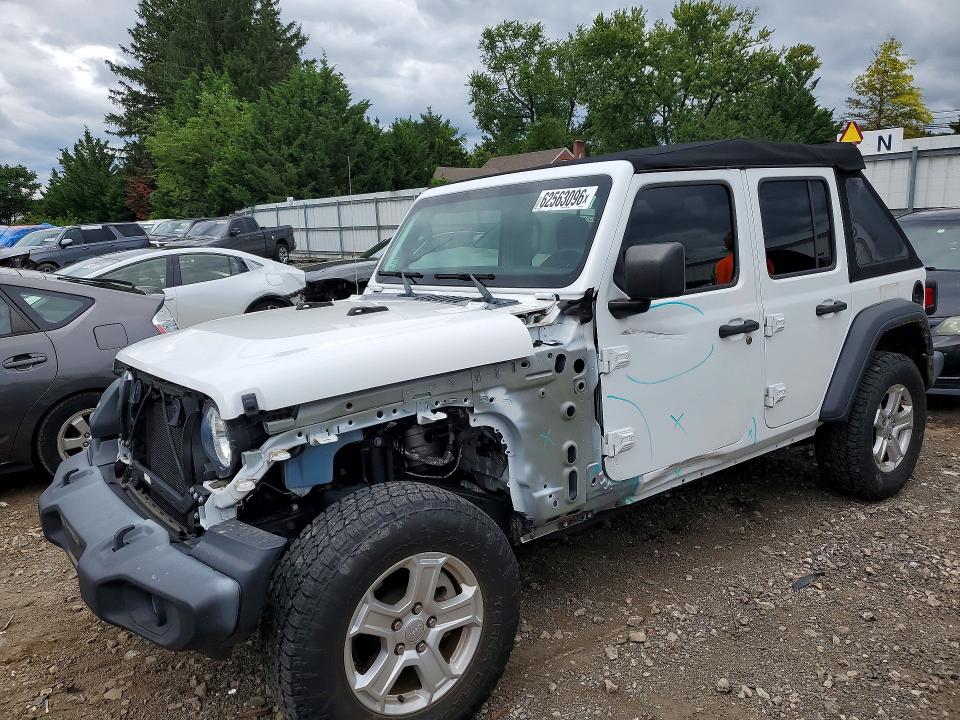 Продажа на аукционе авто 2021 Jeep Wrangler Unlimited, vin: 1C4HJXDN3MW817626, номер лота: 62563096