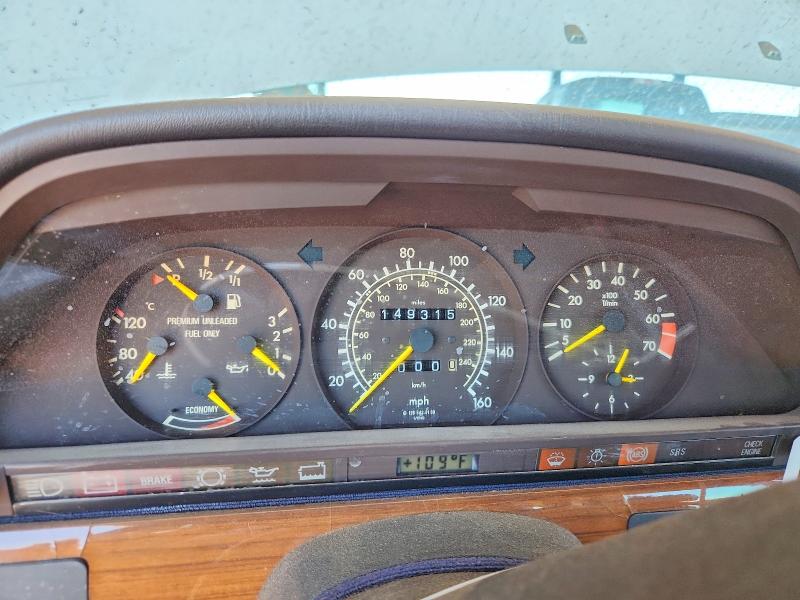 63436886 :رقم المزاد ، WDBCA24D1MA606960 vin ، 1991 Mercedes-benz 300 مزاد بيع