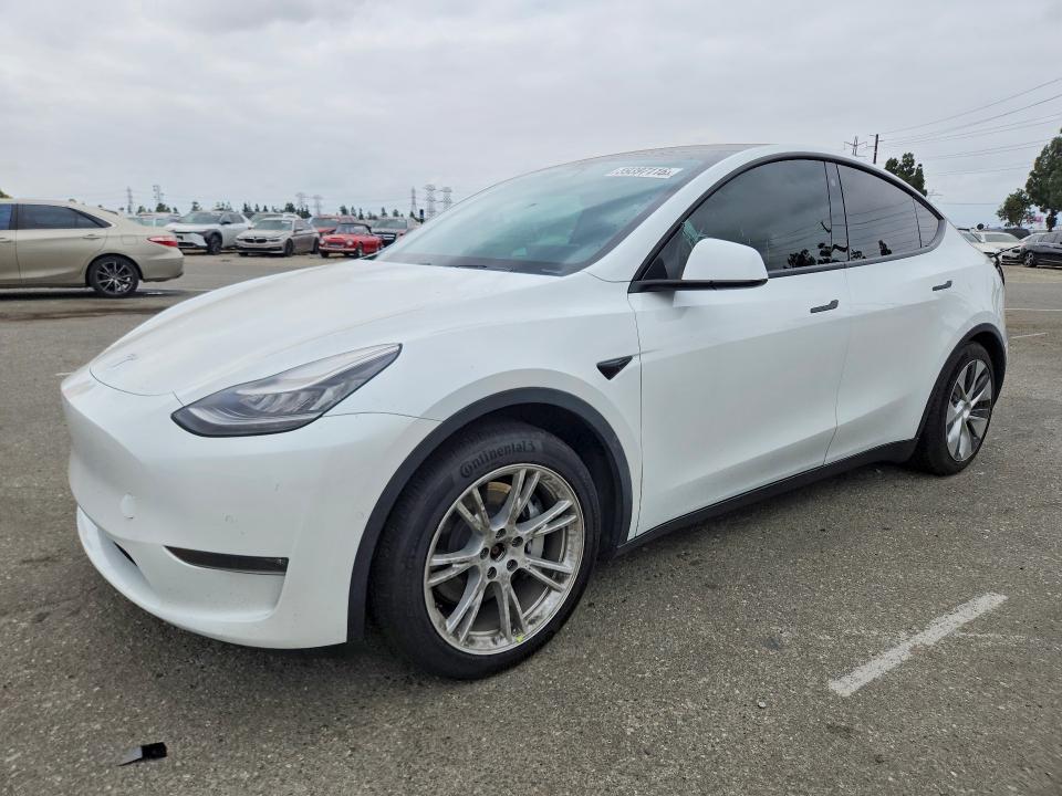 2021 Tesla Model Y მანქანა იყიდება აუქციონზე, vin: 5YJYGDEE9MF072784, აუქციონის ნომერი: 59397116