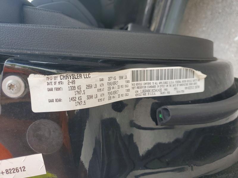 Aukcja sprzedaży 2009 Jeep Grand Cherokee, vin: 1J8GR48K19C541435, numer aukcji: 61496936