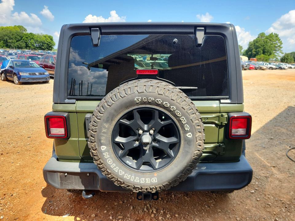 Продаж на аукціоні авто 2021 Jeep Wrangler Unlimited, vin: 1C4HJXDG4MW725636, номер лоту: 59843676