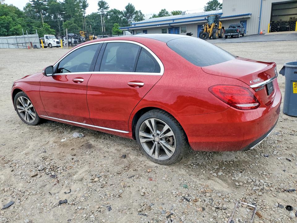 59110126 :رقم المزاد ، WDDWF4KB7GR158328 vin ، 2016 Mercedes-benz C مزاد بيع