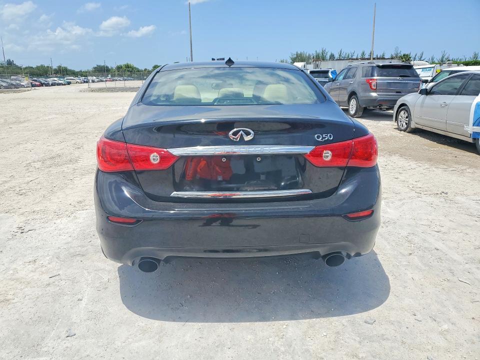 Aukcja sprzedaży 2014 Infiniti Q50, vin: JN1BV7APXEM674349, numer aukcji: 61378696