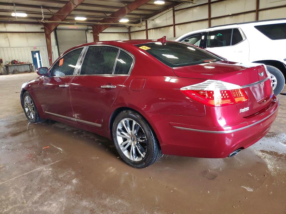 2011 Hyundai Genesis მანქანა იყიდება აუქციონზე, vin: KMHGC4DF7BU139786, აუქციონის ნომერი: 62038396