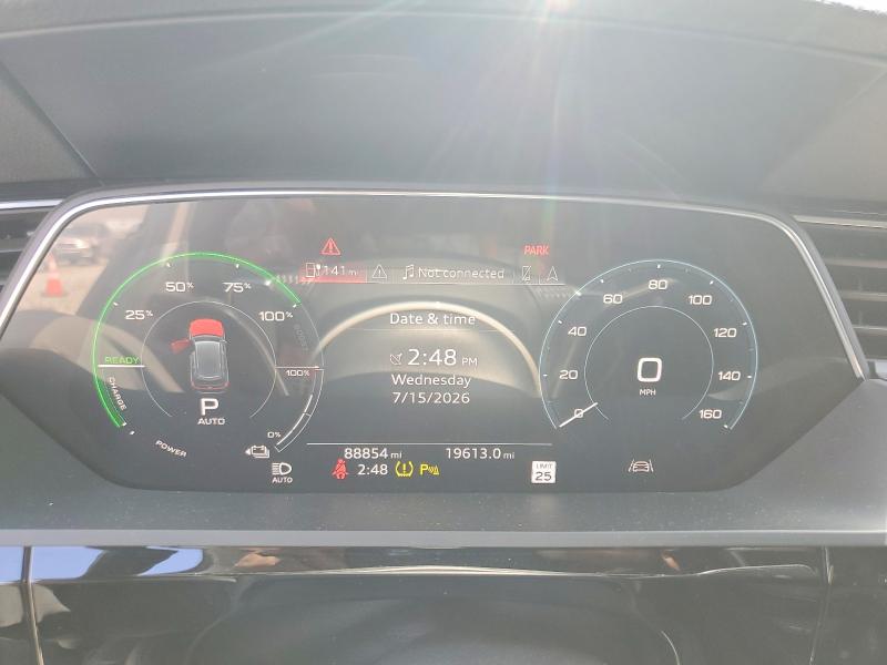 2019 Audi E-tron მანქანა იყიდება აუქციონზე, vin: WA1LAAGE7KB024783, აუქციონის ნომერი: 60629146