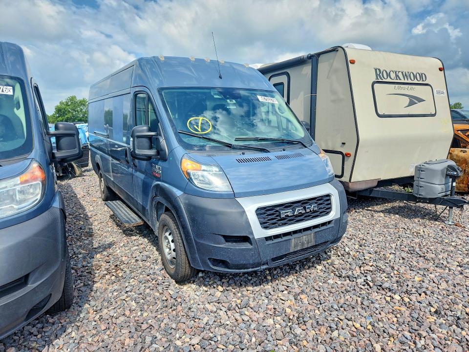 2021 Ram Promaster 3500 მანქანა იყიდება აუქციონზე, vin: 3C6MRVJG8ME536702, აუქციონის ნომერი: 60793376