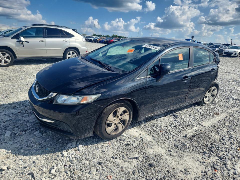 2013 Honda Civic მანქანა იყიდება აუქციონზე, vin: 19XFB2F54DE043725, აუქციონის ნომერი: 60984416