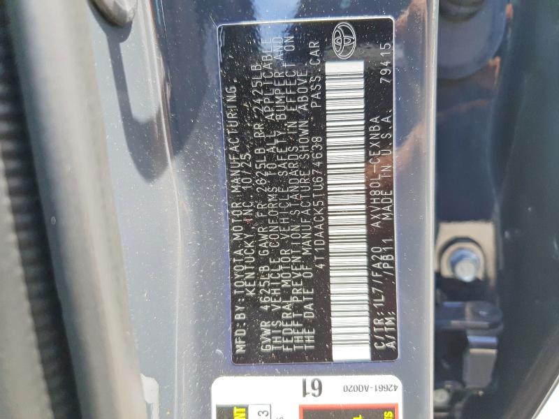 Продажа на аукционе авто 2026 Toyota Camry, vin: 4T1DAACK5TU674638, номер лота: 61538366