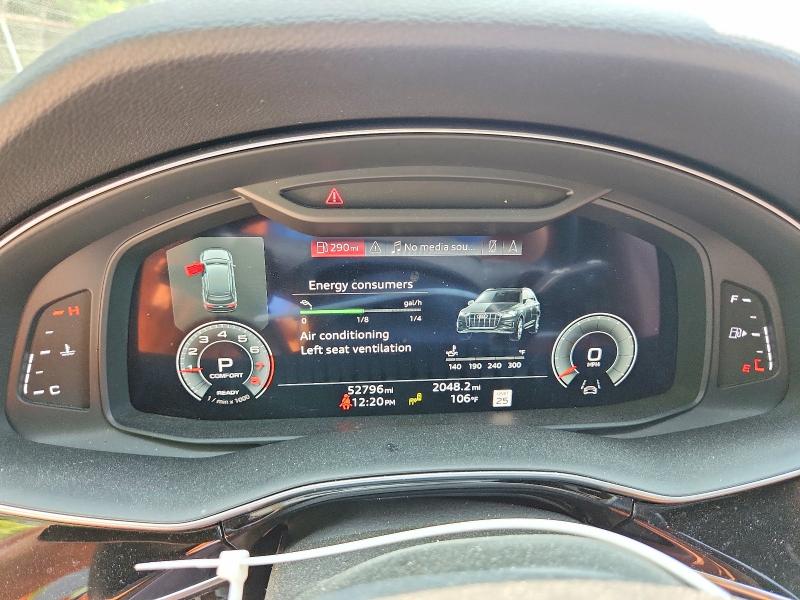 Aukcja sprzedaży 2022 Audi Q7, vin: WA1VXBF71ND006790, numer aukcji: 61043416