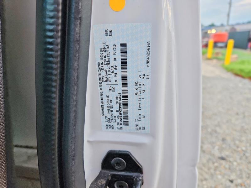 Aukcja sprzedaży 2023 Ford E350, vin: 1FDWE3FKXPDD14825, numer aukcji: 59850446