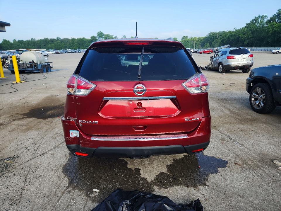2015 Nissan Rogue მანქანა იყიდება აუქციონზე, vin: 5N1AT2MV4FC795196, აუქციონის ნომერი: 59114486
