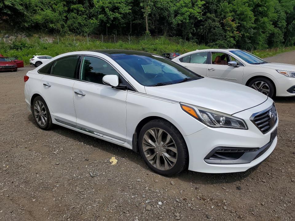 2015 Hyundai Sonata მანქანა იყიდება აუქციონზე, vin: 5NPE34AB4FH246985, აუქციონის ნომერი: 58952396