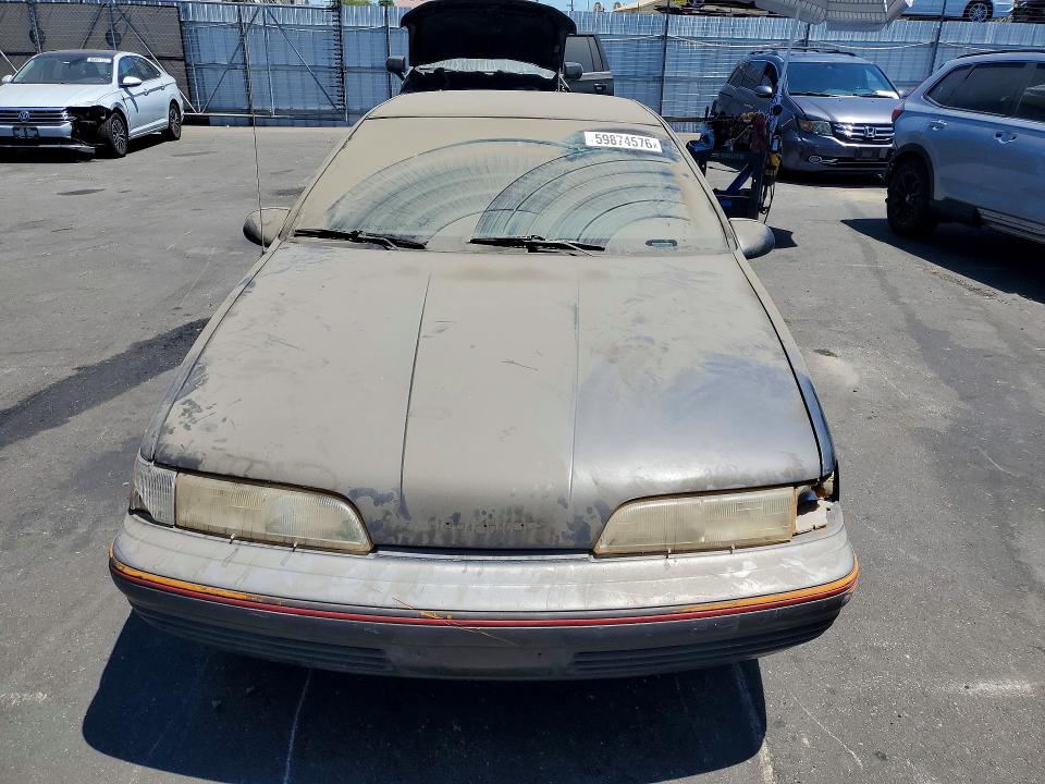 1991 Ford Thunderbird მანქანა იყიდება აუქციონზე, vin: 1FAPP60T3MH177274, აუქციონის ნომერი: 59874576