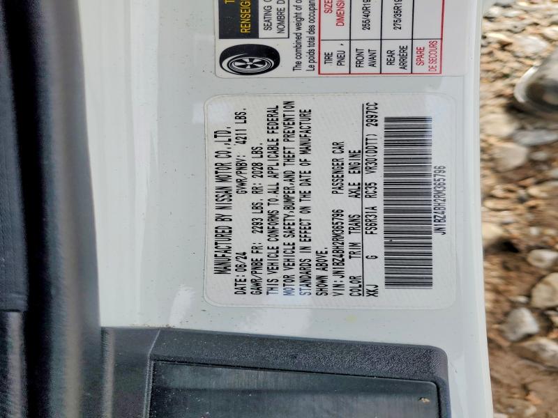 Продаж на аукціоні авто 2024 Nissan Z, vin: JN1BZ4BH2RM365796, номер лоту: 60985456