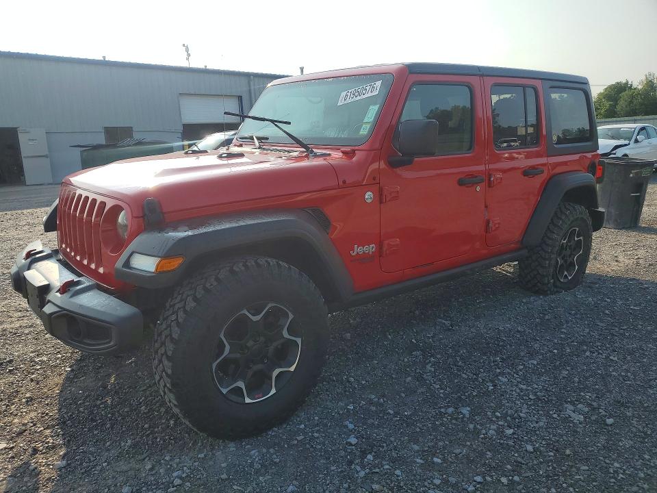 61950576 :رقم المزاد ، 1C4HJXDN7LW165222 vin ، 2020 Jeep Wrangler Unlimited مزاد بيع