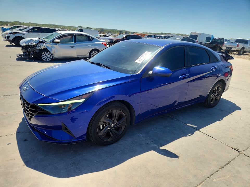 Продажа на аукционе авто 2021 Hyundai Elantra, vin: 5NPLS4AG9MH021402, номер лота: 62138246