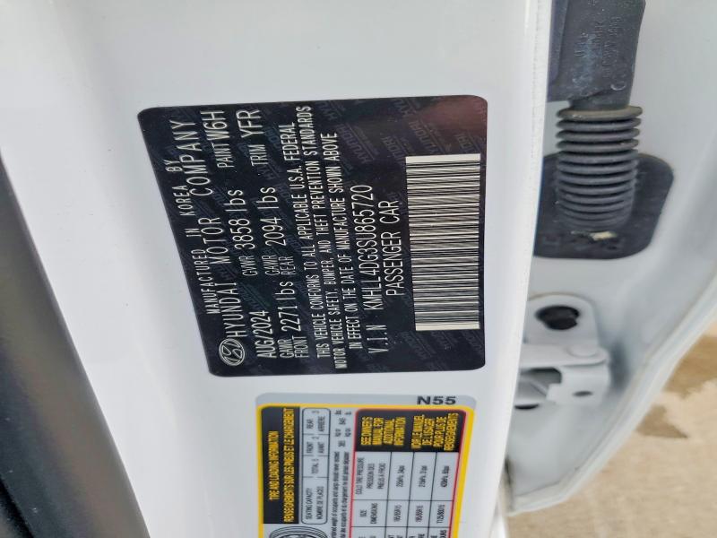 60257576 :رقم المزاد ، KMHLL4DG3SU865720 vin ، 2025 Hyundai Elantra مزاد بيع