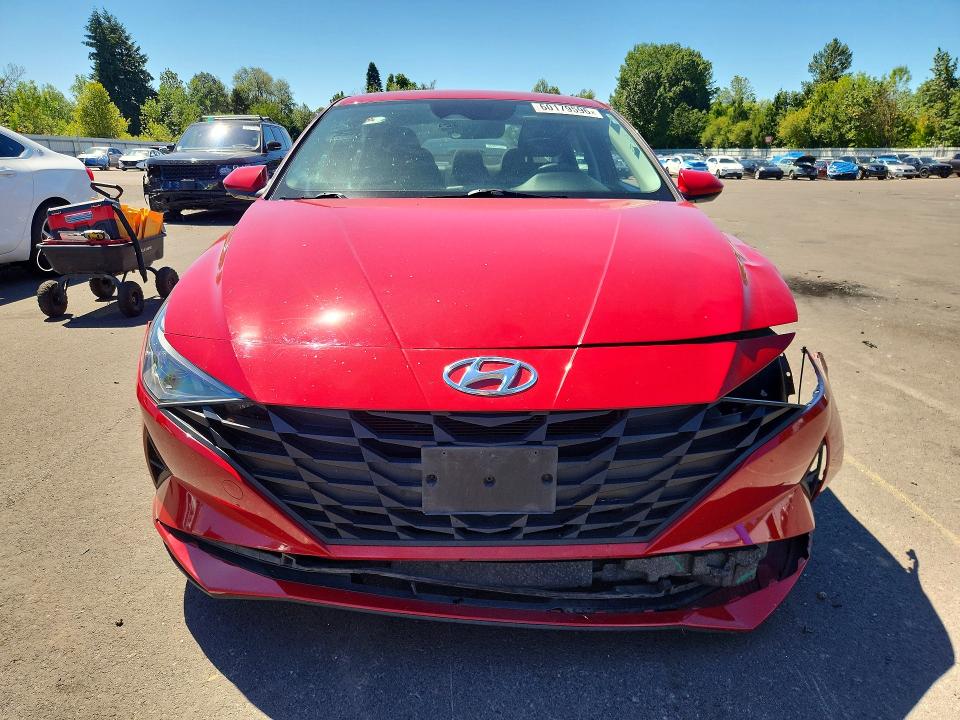 60179596 :رقم المزاد ، KMHLL4AG9MU124317 vin ، 2021 Hyundai Elantra مزاد بيع