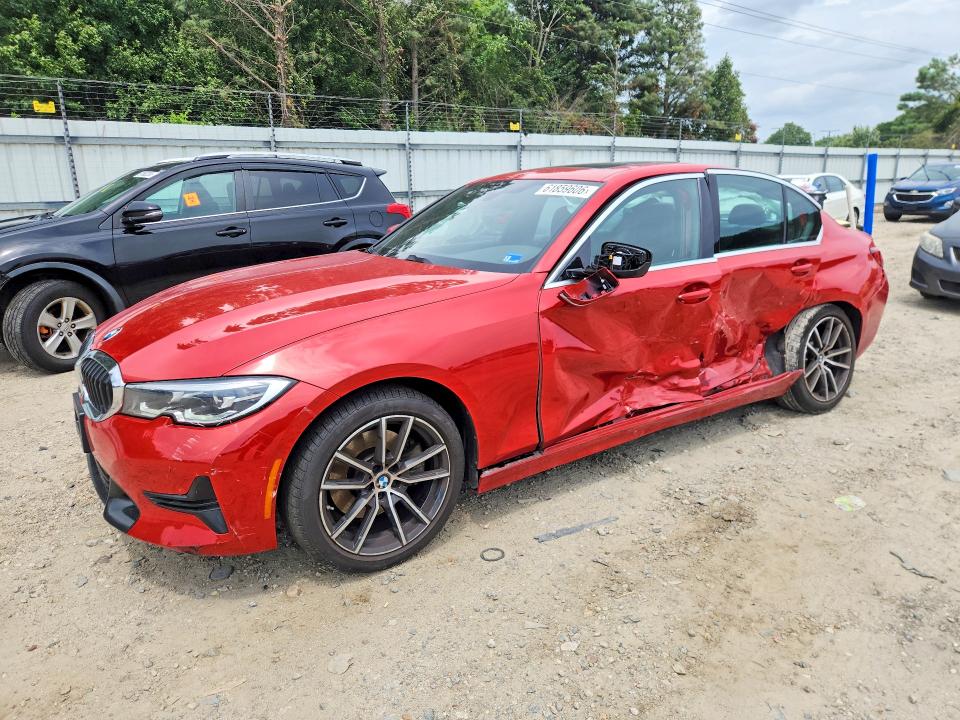 2022 Bmw 330xi მანქანა იყიდება აუქციონზე, vin: 3MW5R7J0XN8C38564, აუქციონის ნომერი: 61859606