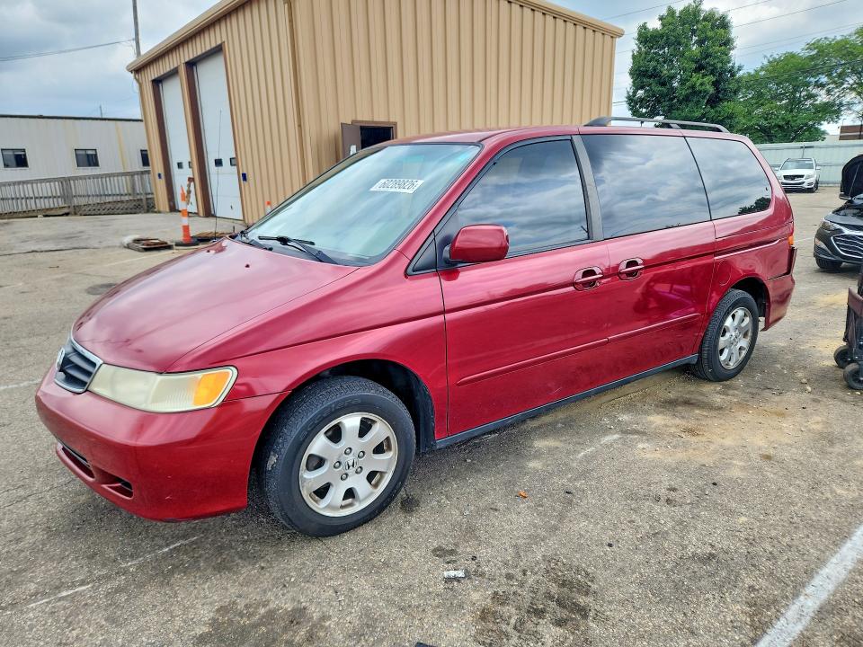 Продажа на аукционе авто 2004 Honda Odyssey, vin: 5FNRL18874B144831, номер лота: 60289826