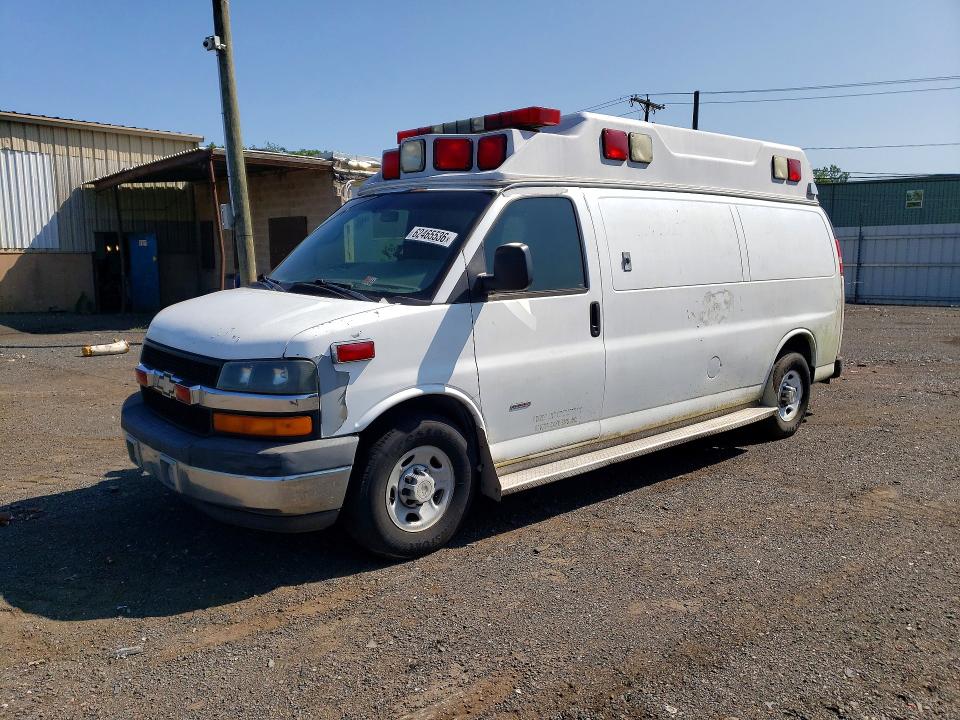 62465536 :رقم المزاد ، 1GBHG396291144295 vin ، 2009 Chevrolet Express G3500 مزاد بيع