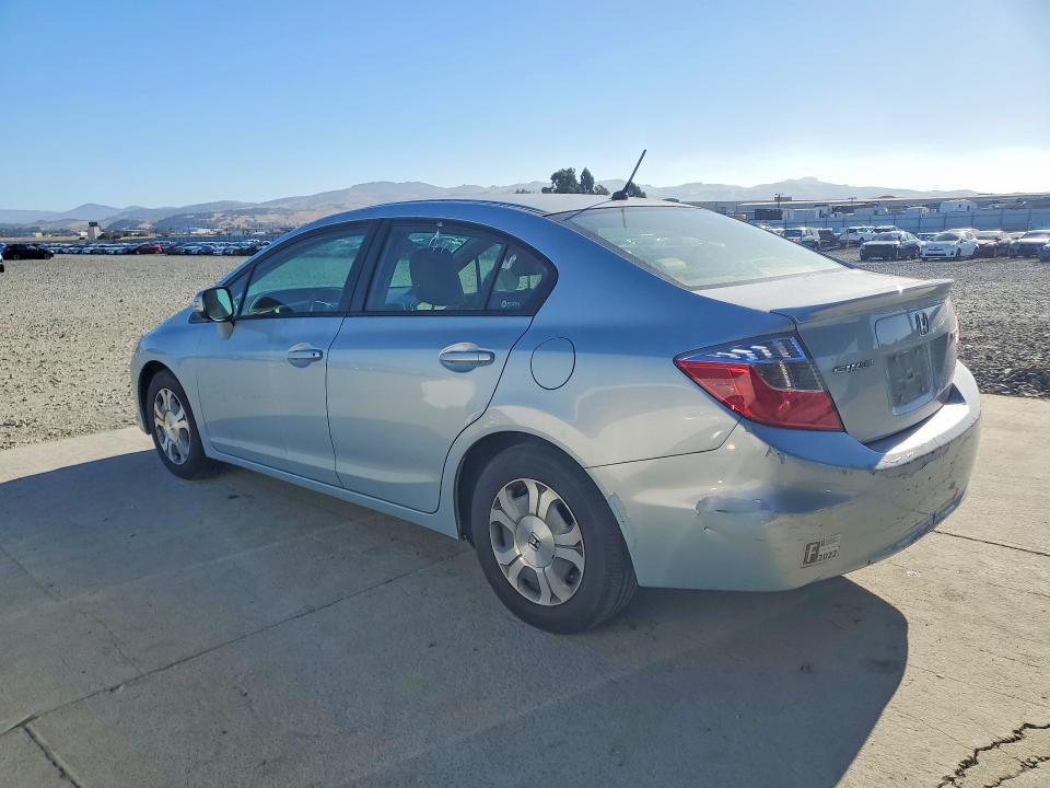 Продаж на аукціоні авто 2012 Honda Civic, vin: JHMFB4F30CS006403, номер лоту: 62523766
