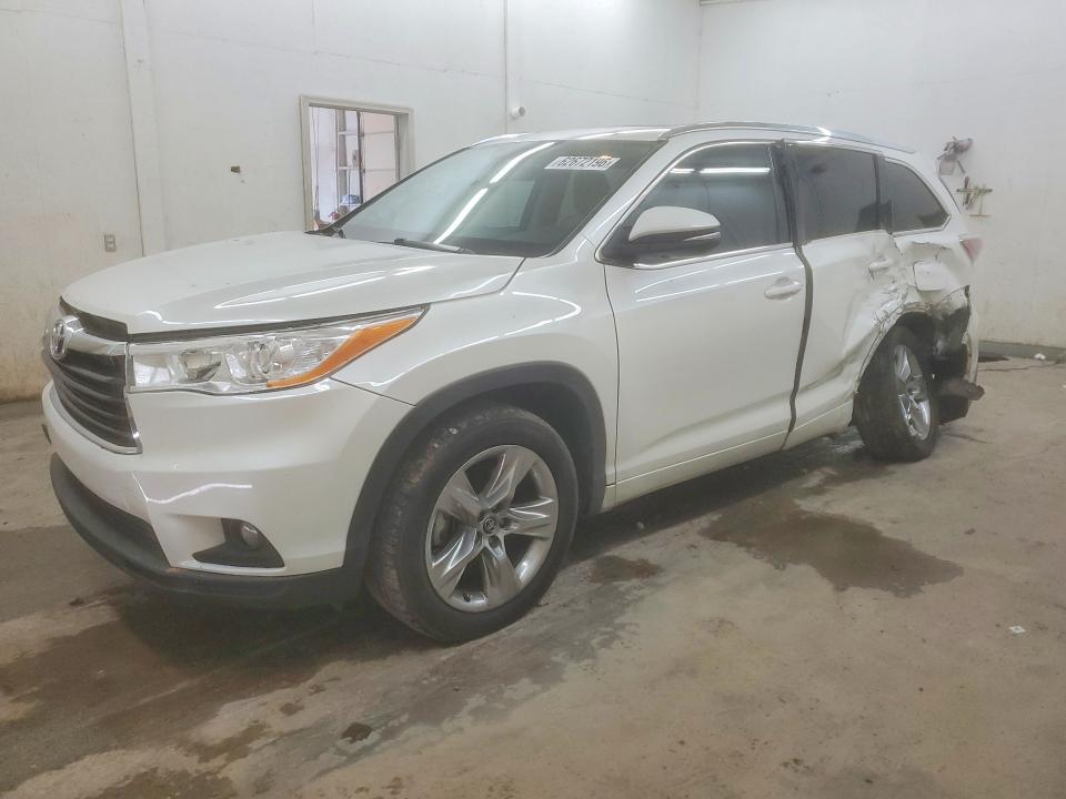 Aukcja sprzedaży 2016 Toyota Highlander, vin: 5TDYKRFH2GS124423, numer aukcji: 62672196