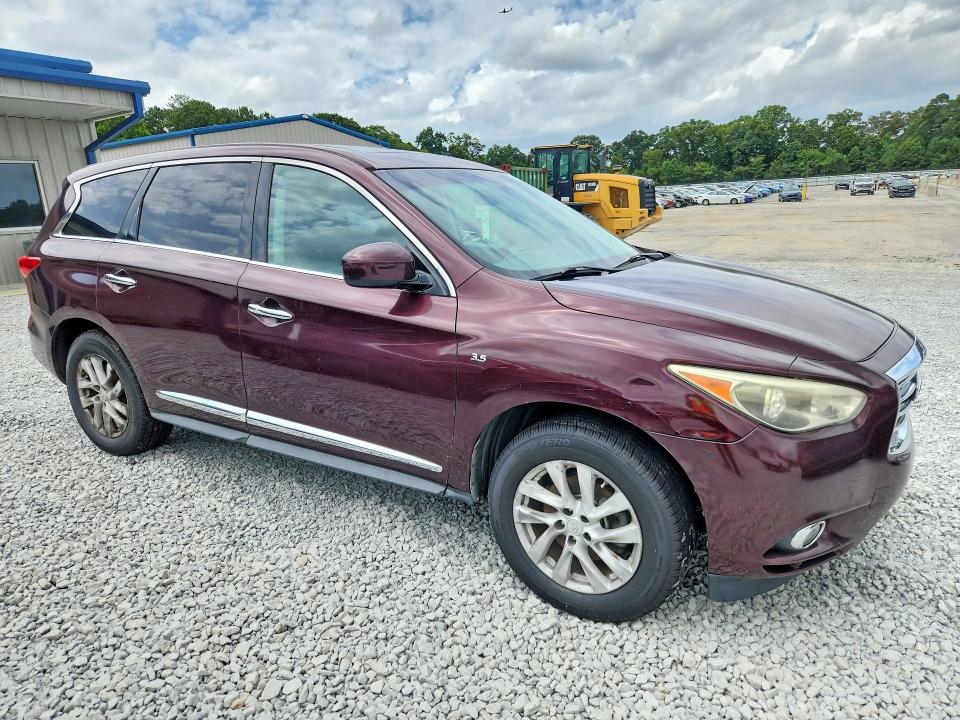 2014 Infiniti Qx60 მანქანა იყიდება აუქციონზე, vin: 5N1AL0MMXEC528431, აუქციონის ნომერი: 61975166