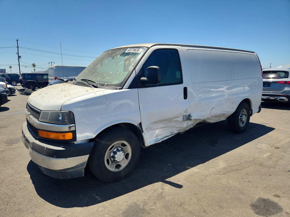 2017 Chevrolet Express 2500 მანქანა იყიდება აუქციონზე, vin: 1GCWGAFF8H1115863, აუქციონის ნომერი: 60378636