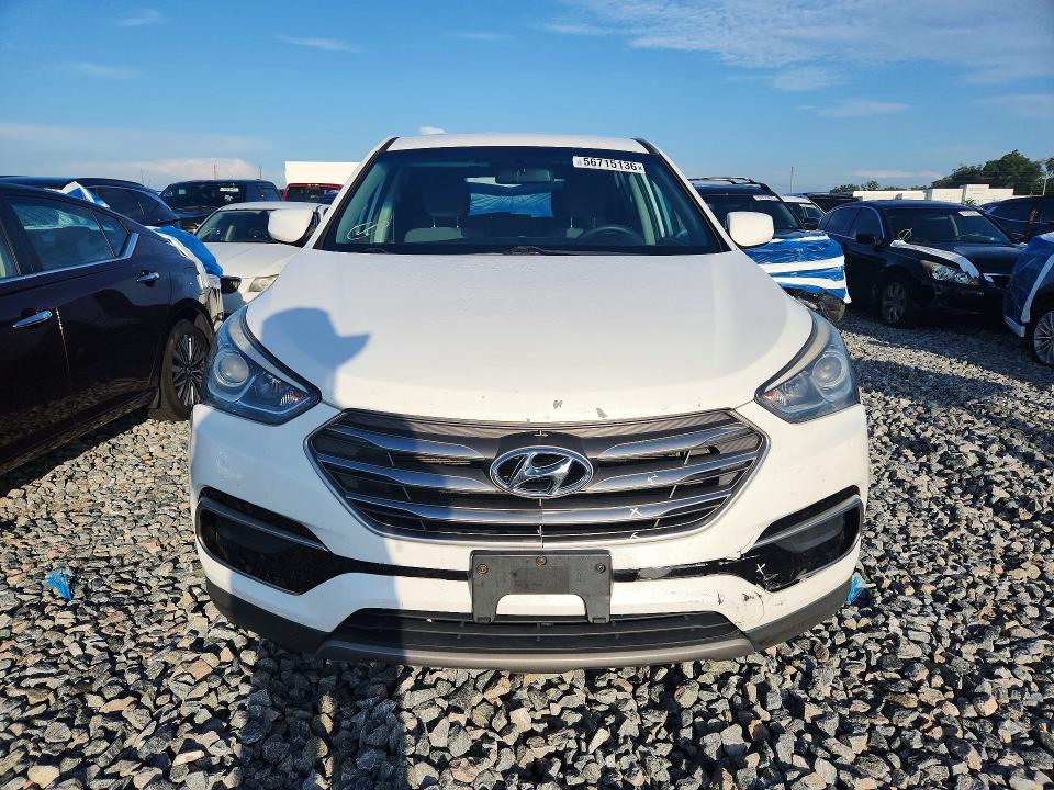 56715136 :رقم المزاد ، 5XYZT3LB7HG436069 vin ، 2017 Hyundai Santa Fe Sport مزاد بيع