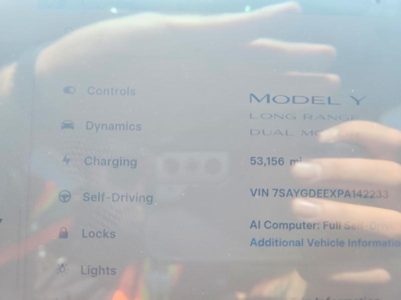 Продажа на аукционе авто 2023 Tesla Model Y, vin: 7SAYGDEEXPA142233, номер лота: 59082756
