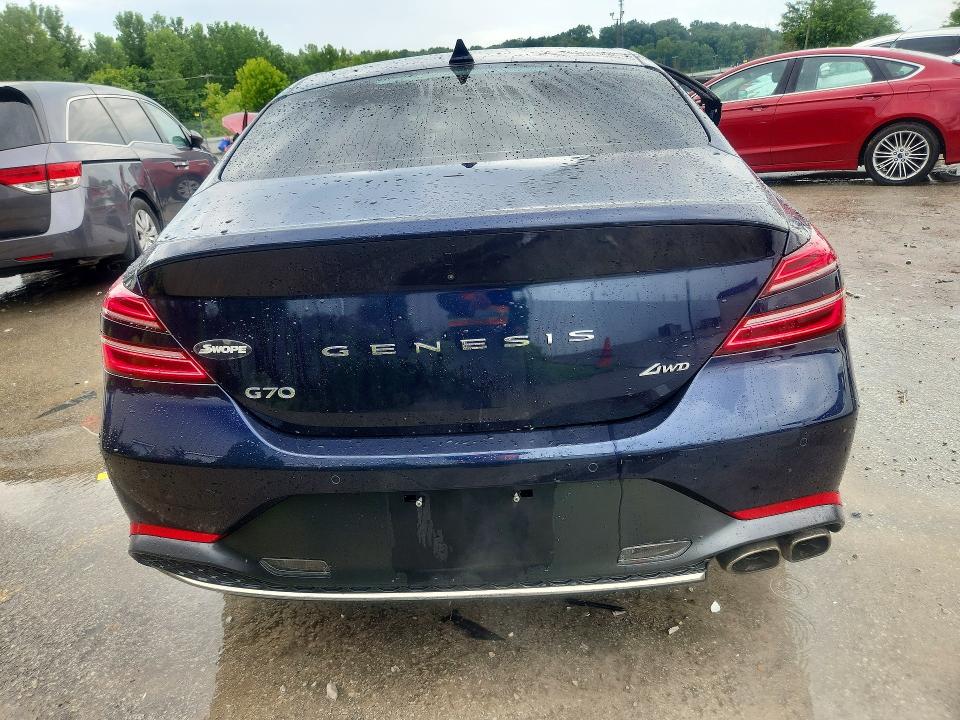 59995396 :رقم المزاد ، KMTG34TA7PU109528 vin ، 2023 Genesis G70 مزاد بيع
