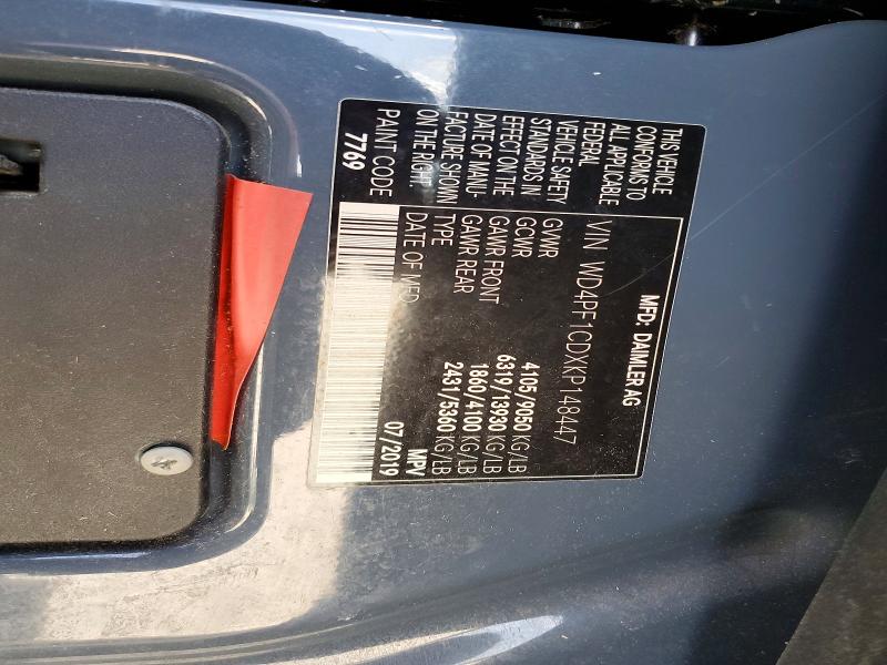 Aukcja sprzedaży 2019 Mercedes-benz Sprinter, vin: WD4PF1CDXKP148447, numer aukcji: 62758426