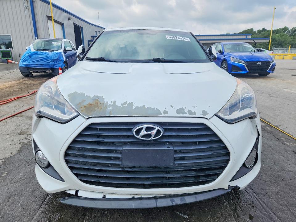 2014 Hyundai Veloster მანქანა იყიდება აუქციონზე, vin: KMHTC6AE4EU188874, აუქციონის ნომერი: 59875376