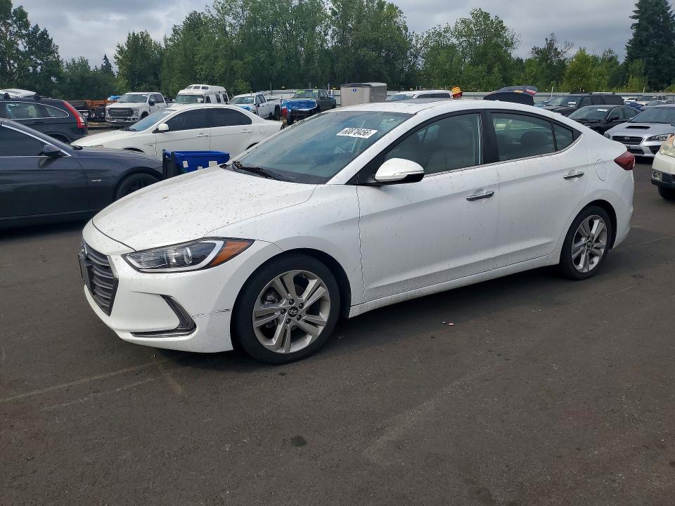 Продаж на аукціоні авто 2017 Hyundai Elantra, vin: 5NPD84LF3HH038130, номер лоту: 60870456