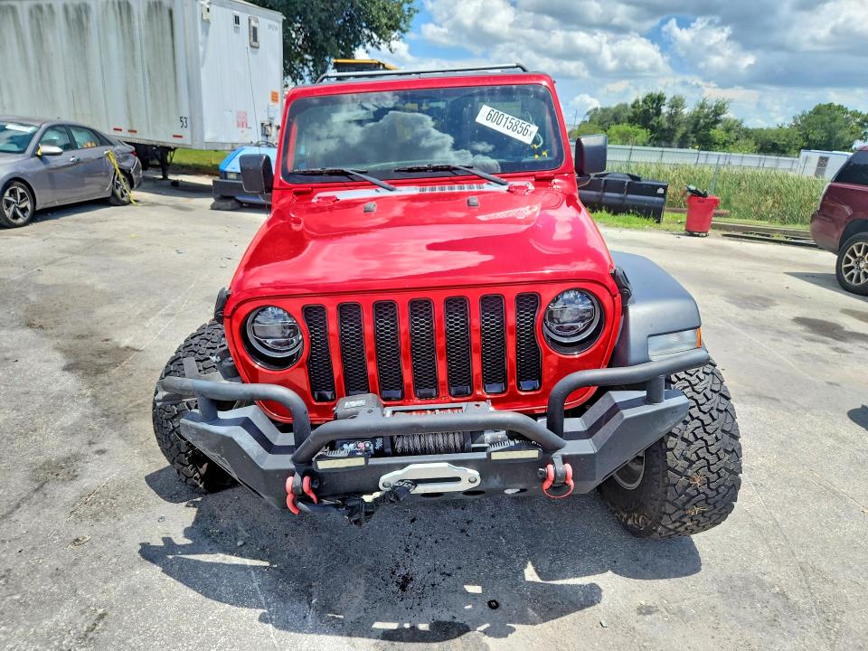 2020 Jeep Wrangler Unlimited მანქანა იყიდება აუქციონზე, vin: 1C4HJXDG1LW185404, აუქციონის ნომერი: 60015856