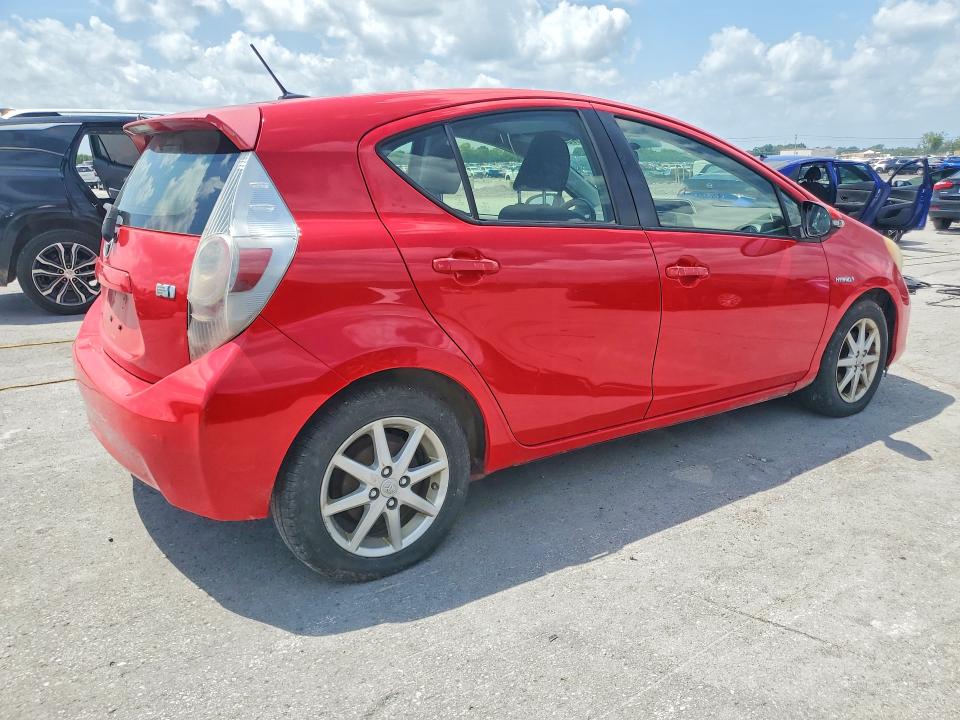 61755956 :رقم المزاد ، JTDKDTB34D1537217 vin ، 2013 Toyota Prius C مزاد بيع