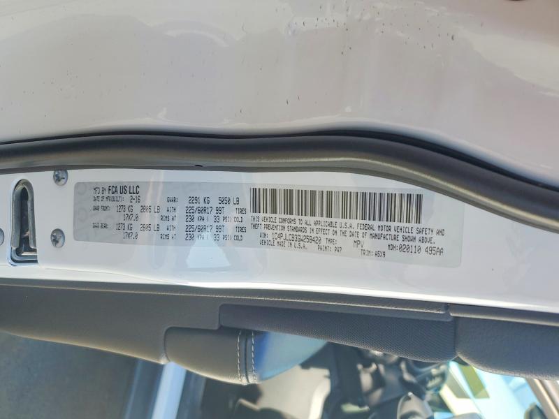 Aukcja sprzedaży 2016 Jeep Cherokee, vin: 1C4PJLCB3GW258420, numer aukcji: 62974126