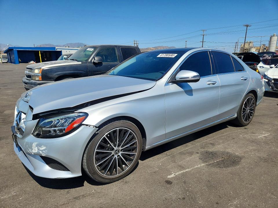 Продаж на аукціоні авто 2021 Mercedes-benz C, vin: W1KWF8DB4MR619016, номер лоту: 61788586